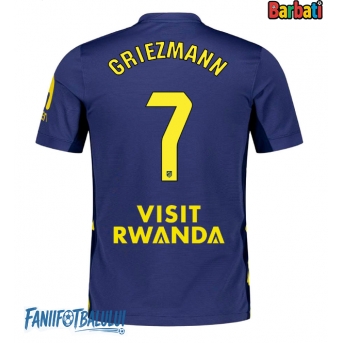 Atletico Madrid Antoine Griezmann #7 Tricou Fotbal Replică 2025-26 Barbati Deplasare